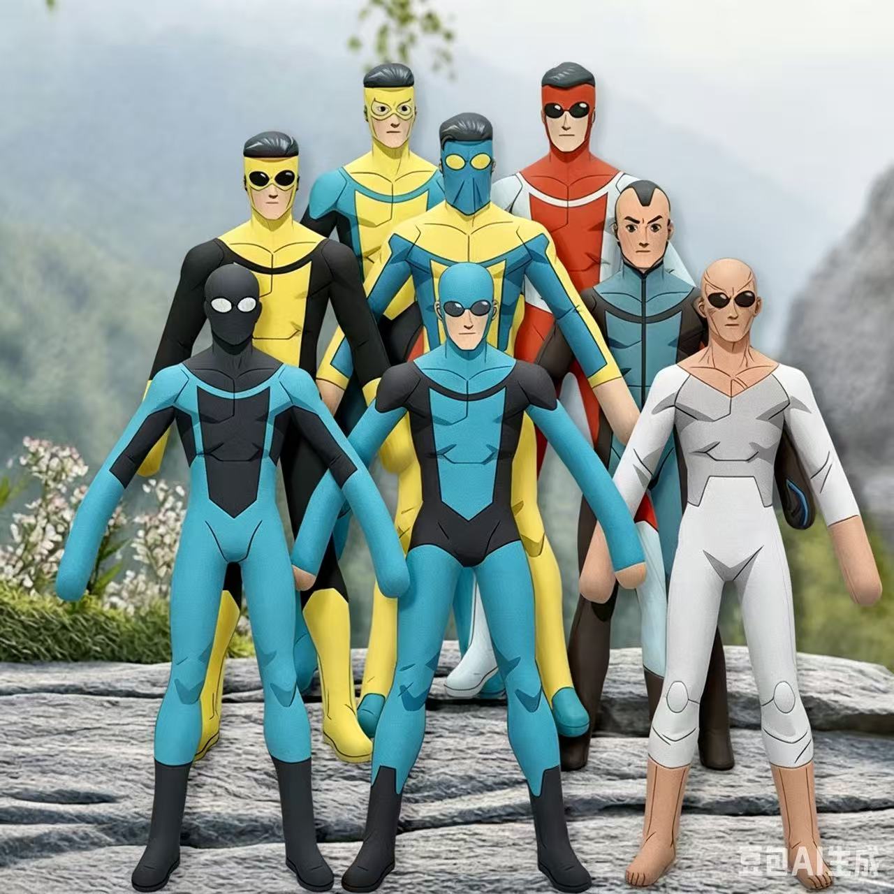 Home Decor Niche - 28cm Invincible Omni-Man Mark Grayson Stuffed