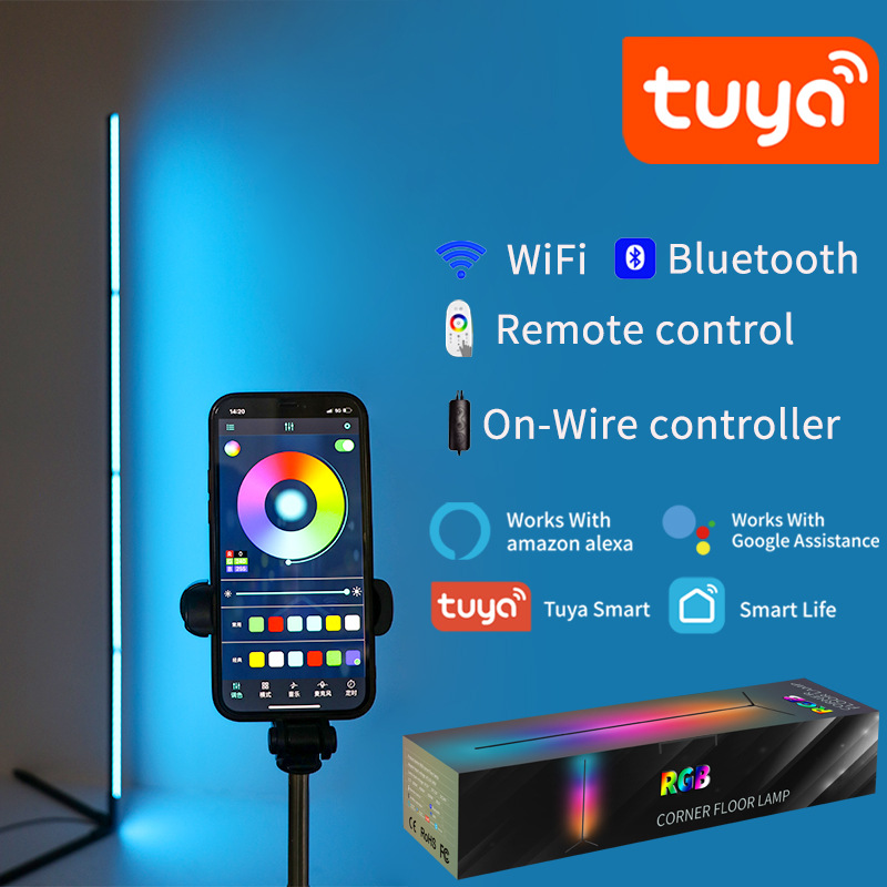 Home Decor Free App - Tuya RGBIC LED Floor Lamp 180CM