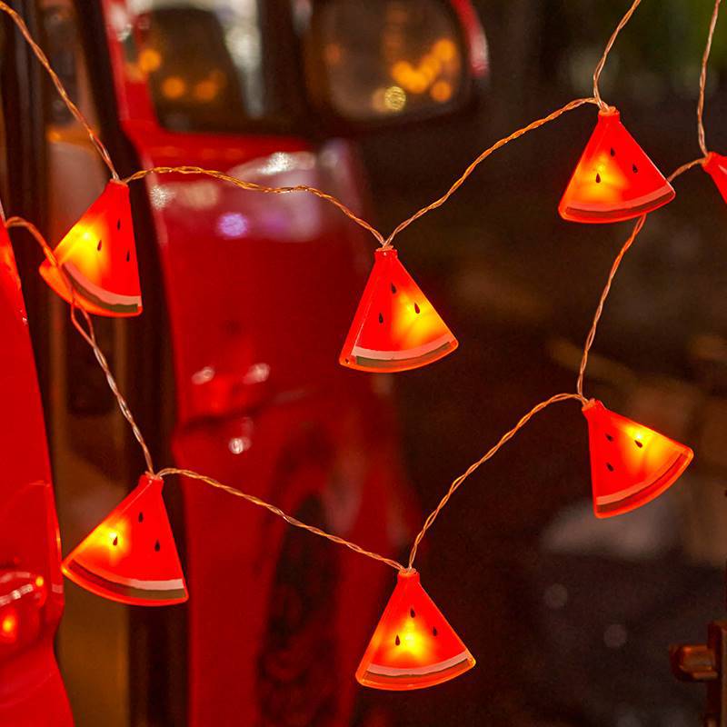 Fairy Lights Bedroom - Watermelon LED String Lights Warm White