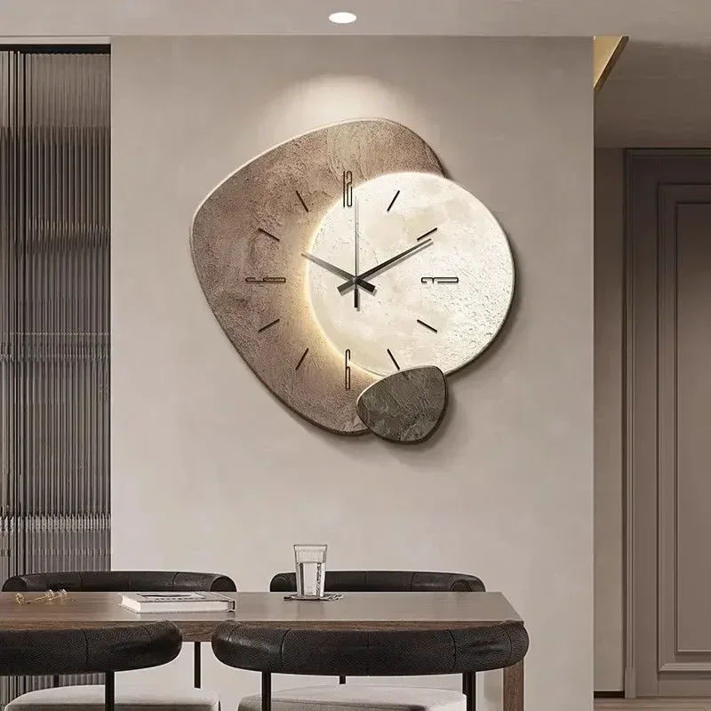 Wall Clock Silent - 2025 Modern Clock With Light Design