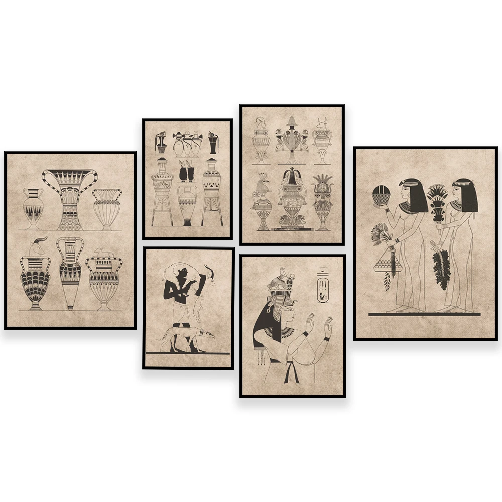 Vintage ancient egypt poster,  - Home Decor Egypt recension och pris