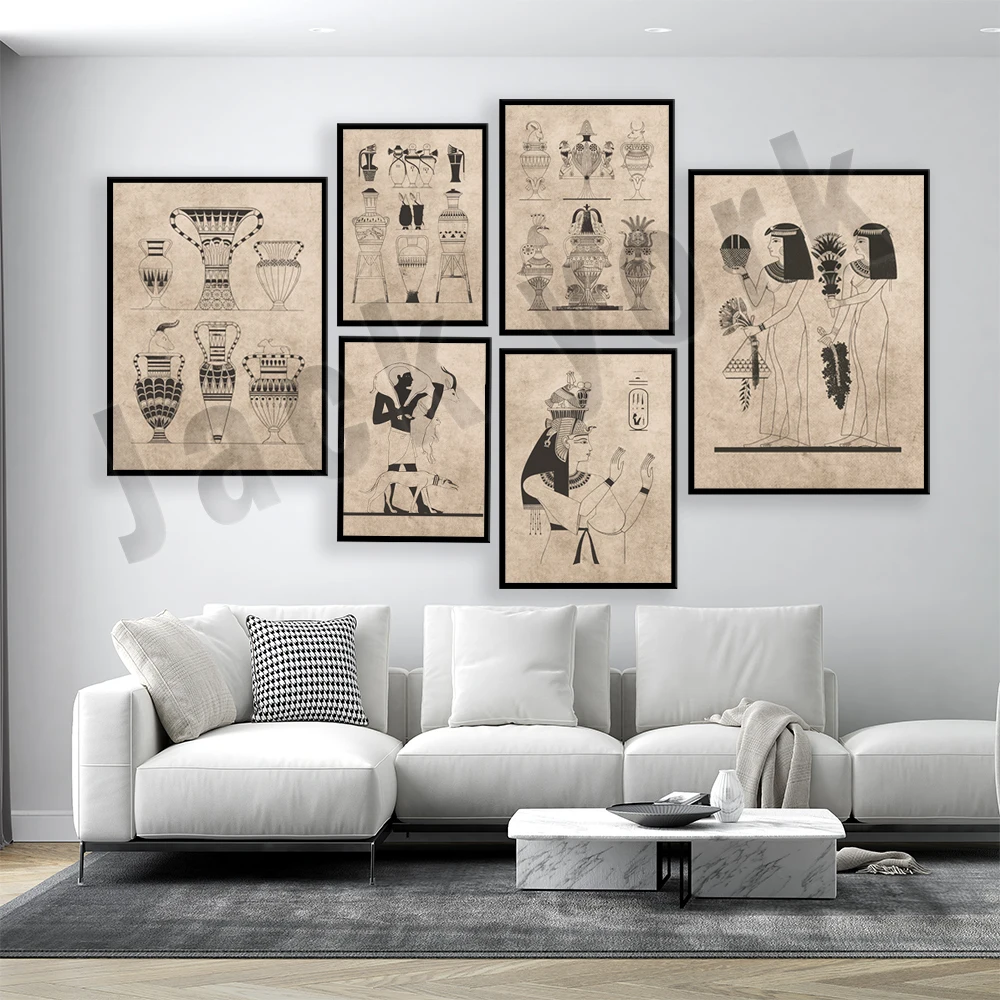 Vintage ancient egypt poster,  - Home Decor Egypt recension och pris