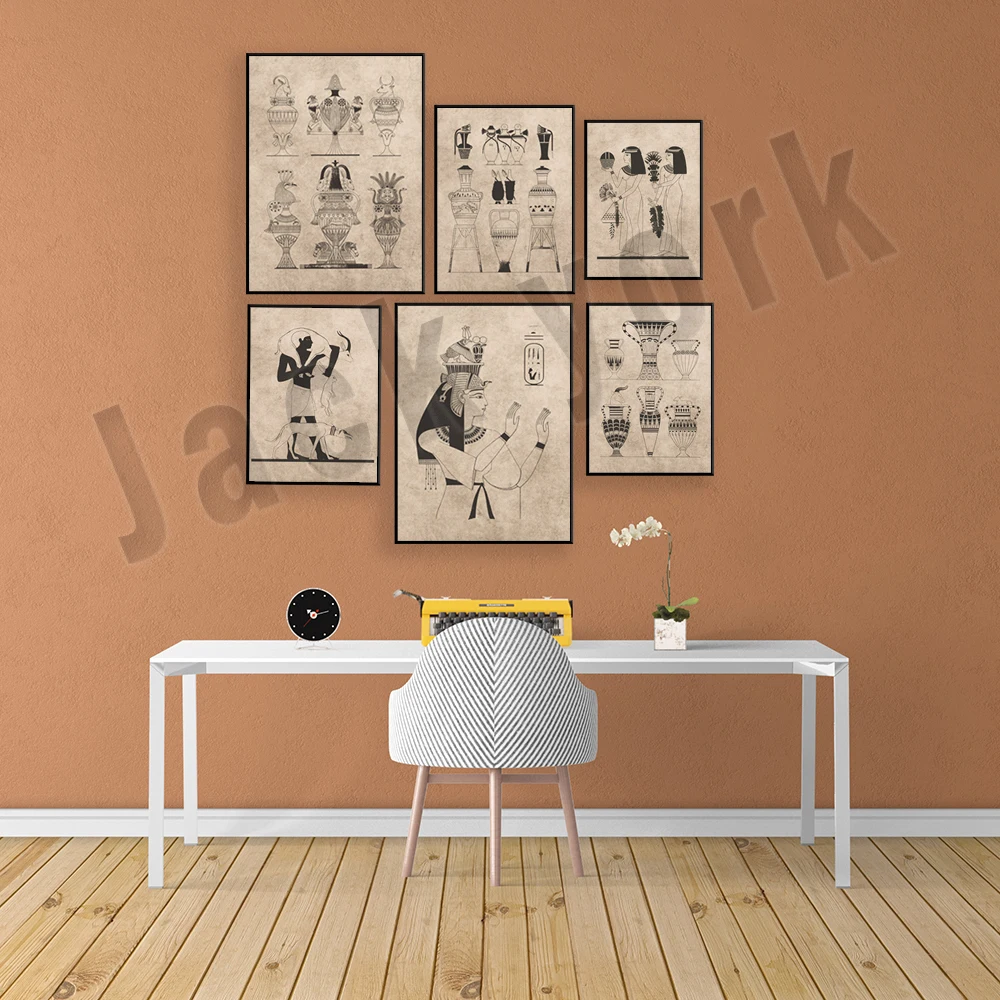 Vintage ancient egypt poster,  - Home Decor Egypt recension och pris