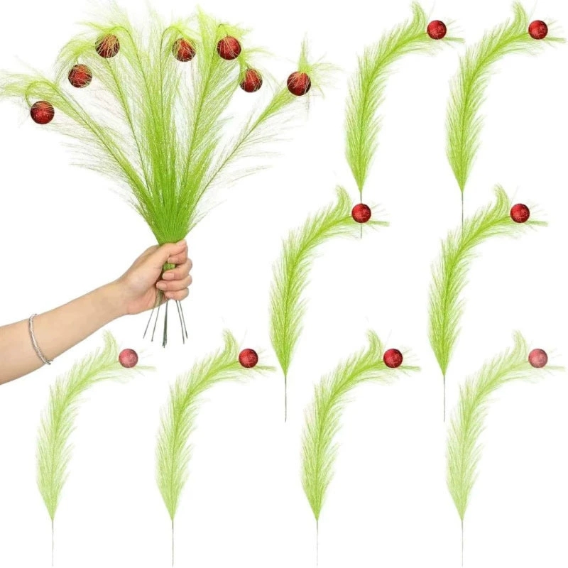 Christmas Twisted Green Branch - Pampas Grass Decor recension och pris