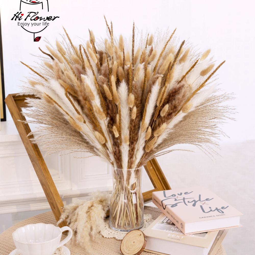 Natural Dried Pampas Grass Bou - Pampas Grass Decor recension och pris