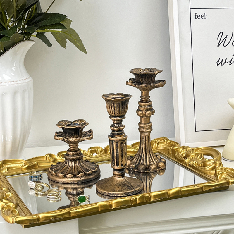 Vintage Bronze Candlestick Fig - Home Decor Vintage recension och pris