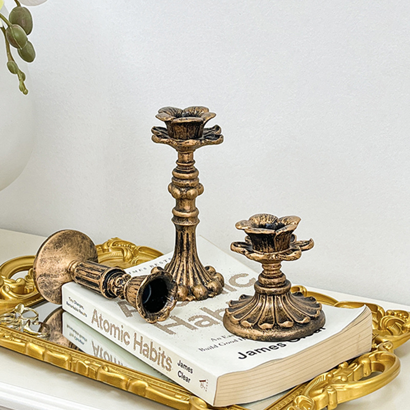 Vintage Bronze Candlestick Fig - Home Decor Vintage recension och pris