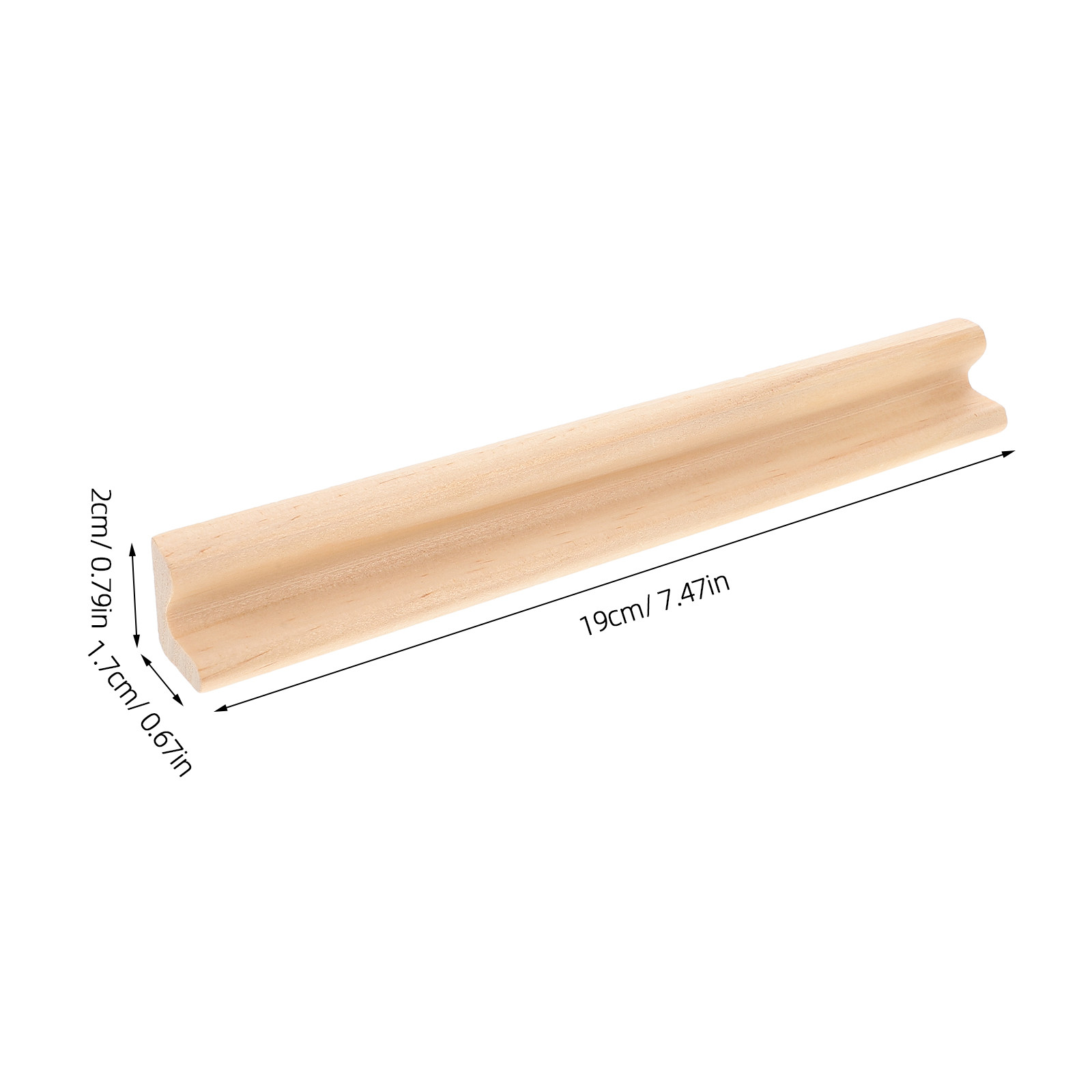 Wooden Dominoes Letter Block B - Wooden Letter Sign recension och pris
