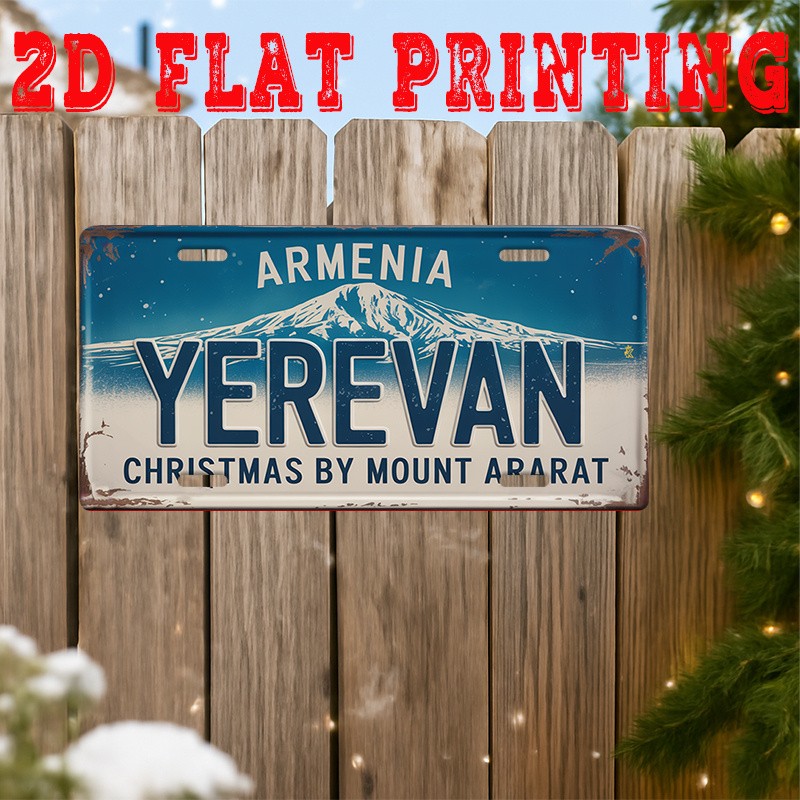 AL Sign - Vintage Durable Meta - Home Decor Yerevan recension och pris