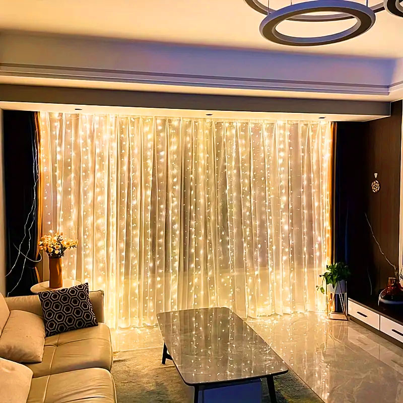 USB LED Curtain String Lights  - Fairy Lights Bedroom recension och pris
