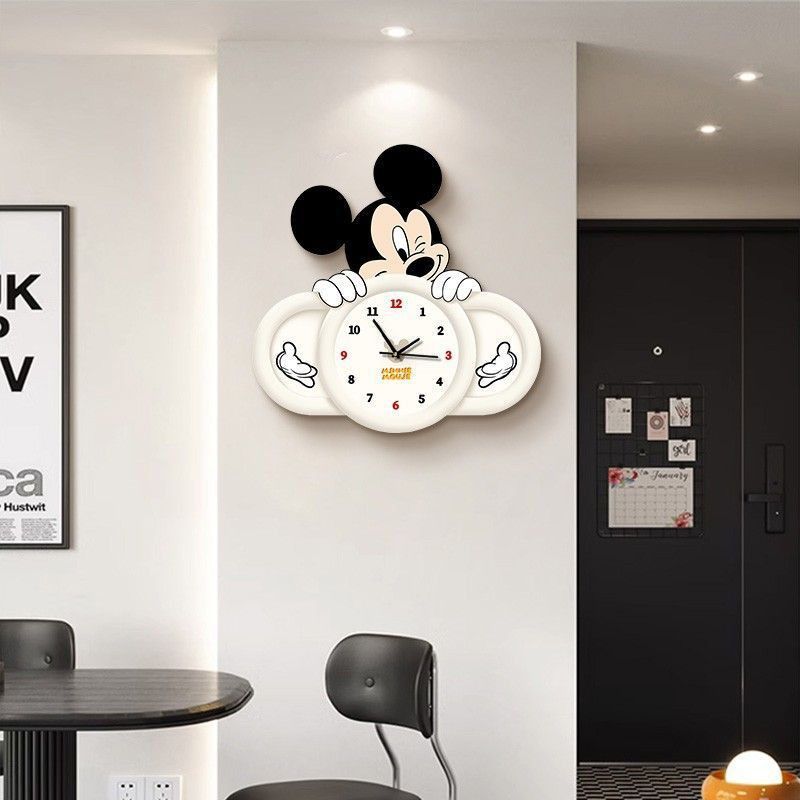 Mickey Cartoon Wall Clock Livi - Wall Clock Silent recension och pris