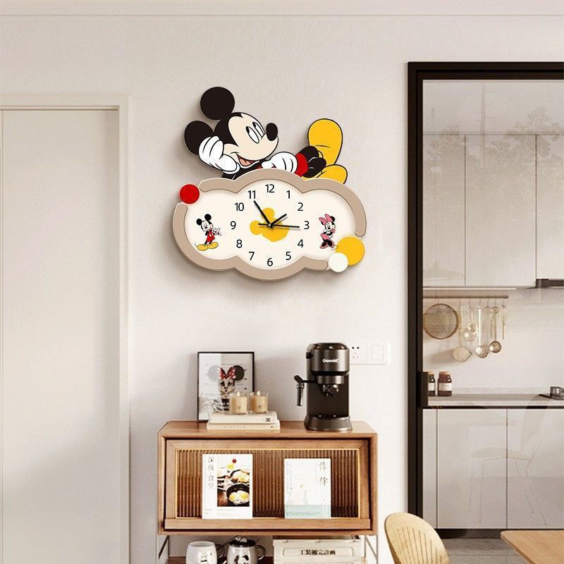 Mickey Cartoon Wall Clock Livi - Wall Clock Silent recension och pris