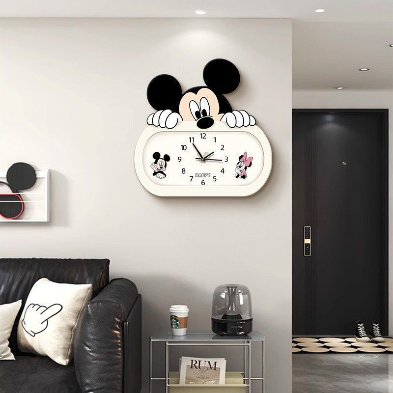 Mickey Cartoon Wall Clock Livi - Wall Clock Silent recension och pris