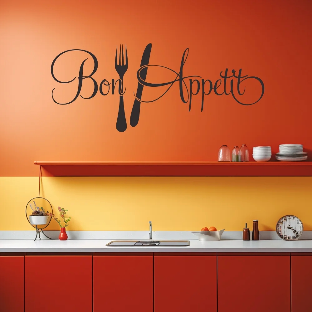 1 pc Bon Appétit with Fork and - Home Decor Free App recension och pris