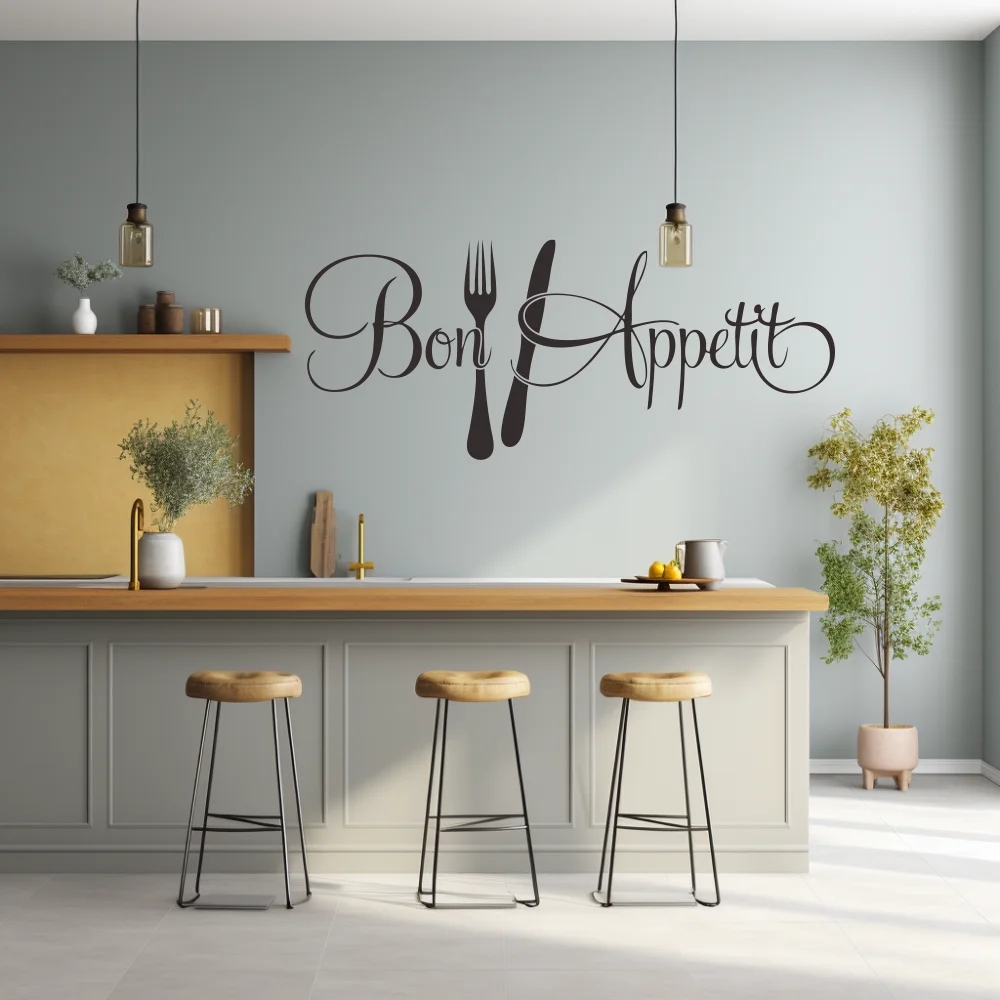 1 pc Bon Appétit with Fork and - Home Decor Free App recension och pris