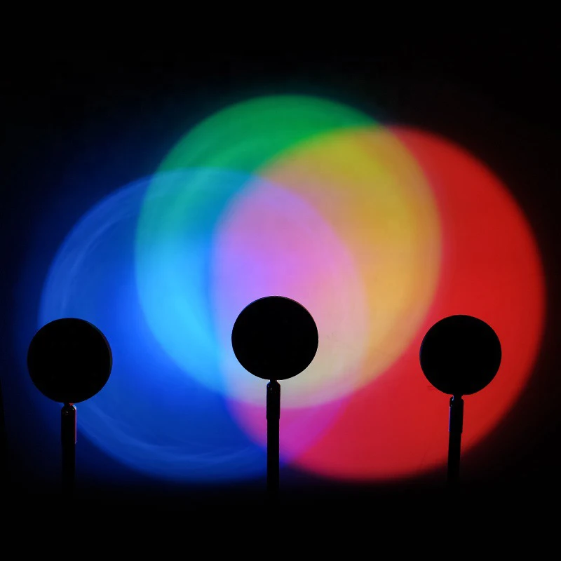 Smart LED Sunset Lamp Colorful - Home Decor Free App recension och pris