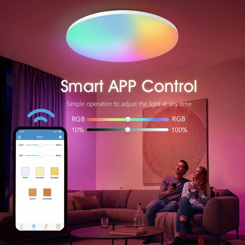 BENEWTON Smart Ceiling Light R - Home Decor Free App recension och pris