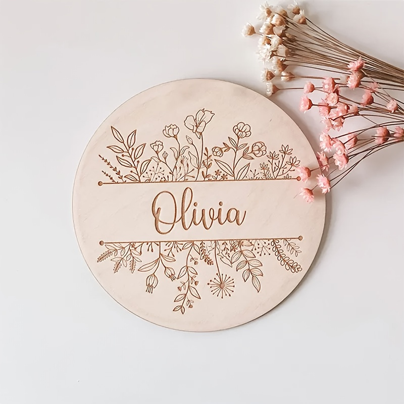 Personalized Floral Engraved N - Home Decor Ideas recension och pris