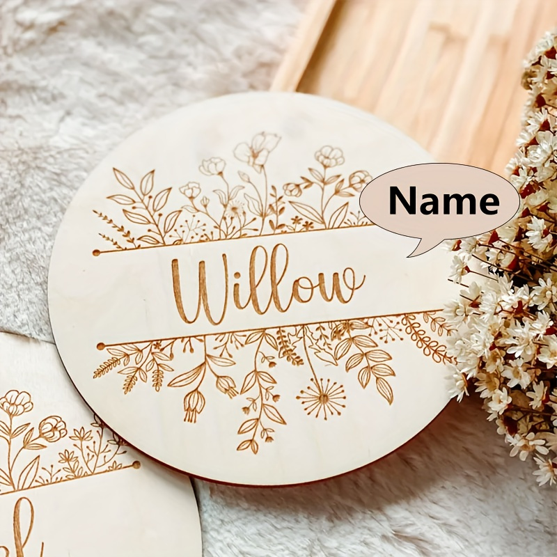 Personalized Floral Engraved N - Home Decor Ideas recension och pris