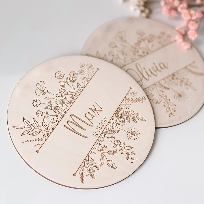 Personalized Floral Engraved N - Home Decor Ideas recension och pris