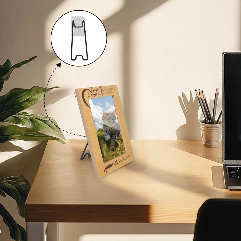 2‑Pack Self‑Adhesive Photo Fra - Home Decor Exhibition recension och pris