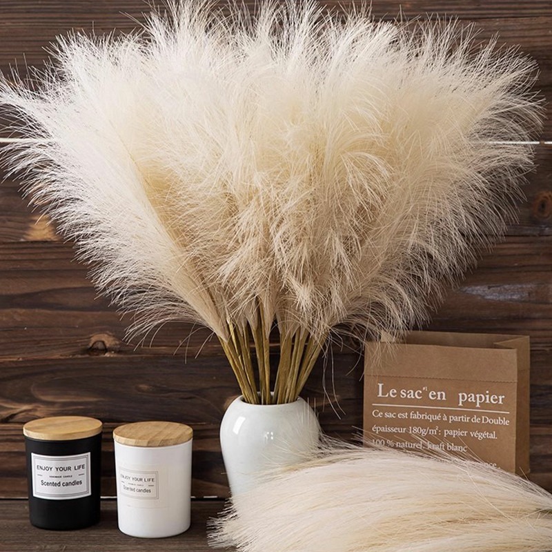 5PCS/set Artificial Flowers Pa - Pampas Grass Decor recension och pris