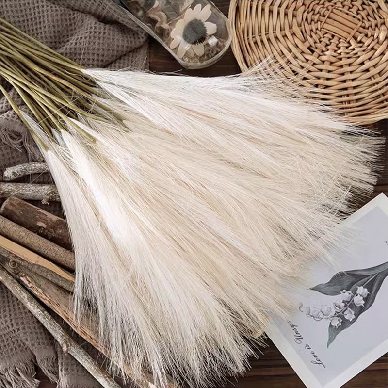 5PCS/set Artificial Flowers Pa - Pampas Grass Decor recension och pris