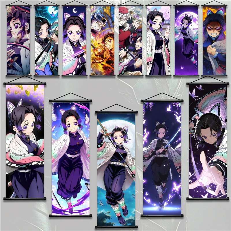 Shinobu Kocho Demon Slayer Art - Home Decor Mod recension och pris