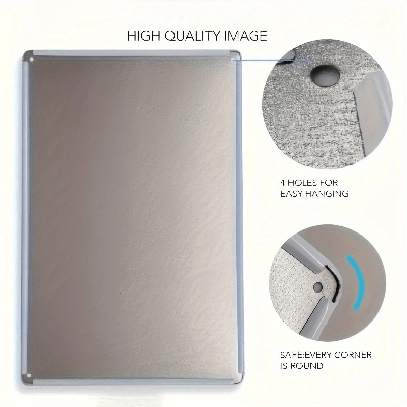 CIFBUY Vintage Aluminum Wall A - Home Decor Vintage recension och pris