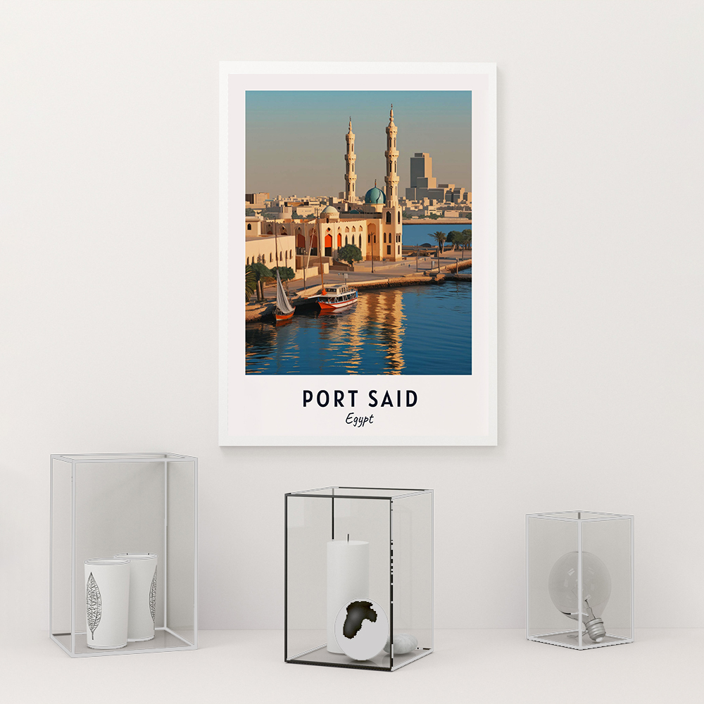 Egypt Travel Poster Egypt City - Home Decor Egypt recension och pris