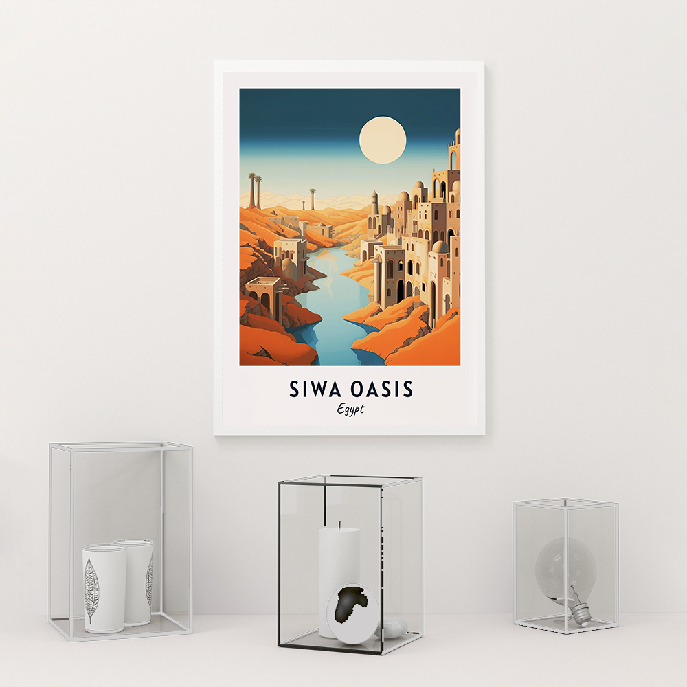 Egypt Travel Poster Egypt City - Home Decor Egypt recension och pris