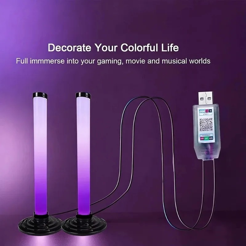RGB LED Light Bar USB Powered, - Home Decor Free App recension och pris