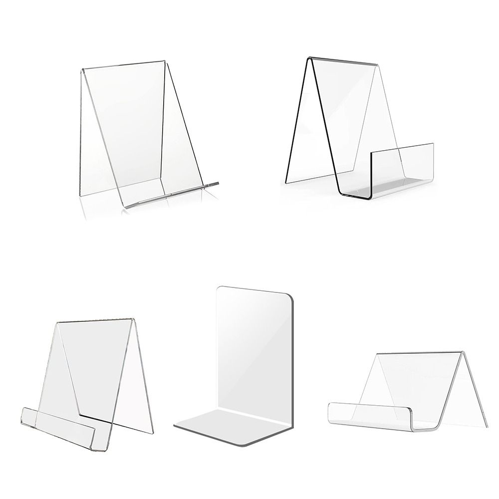 High Quality Acrylic Book Hold - Aesthetic Bookend recension och pris