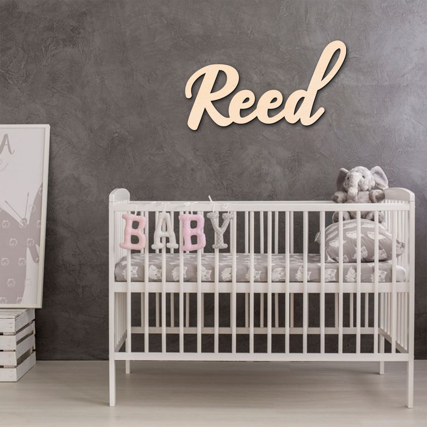 1pc personalized wooden surnam - Home Decor Ideas recension och pris