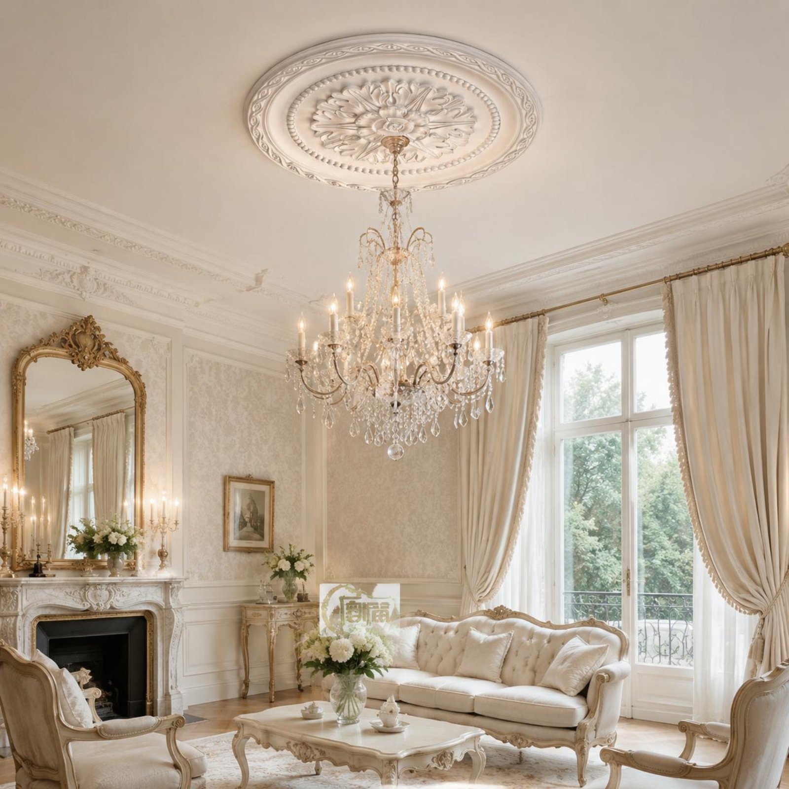 Ceiling Medallion European Des - Home Decor Design recension och pris