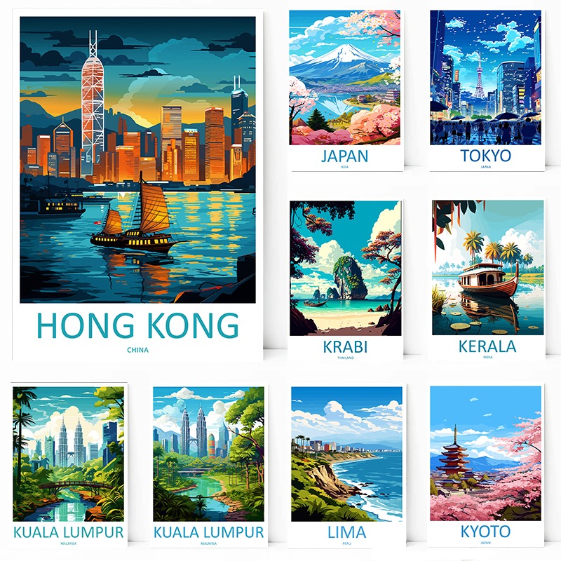Unframe Hong Kong Japan Kerala - Home Decor Kerala recension och pris