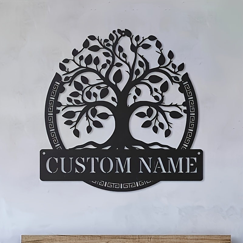 Custom Metal Wall Art of The T - Home Decor Design recension och pris