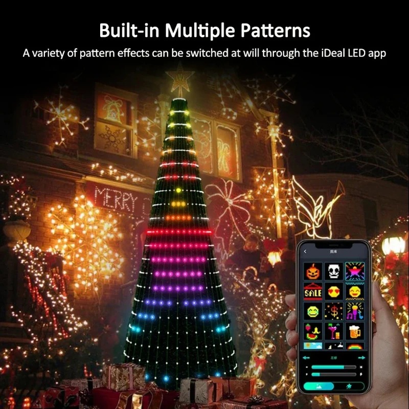 Christmas Star Tree Lights RGB - Home Decor Free App recension och pris