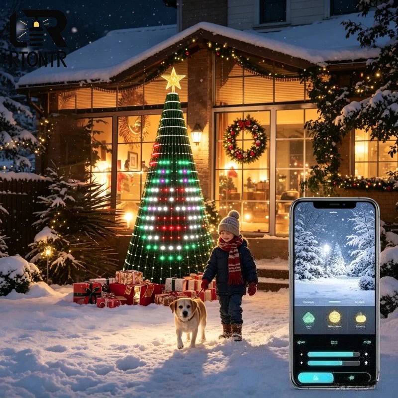 Christmas Star Tree Lights RGB - Home Decor Free App recension och pris