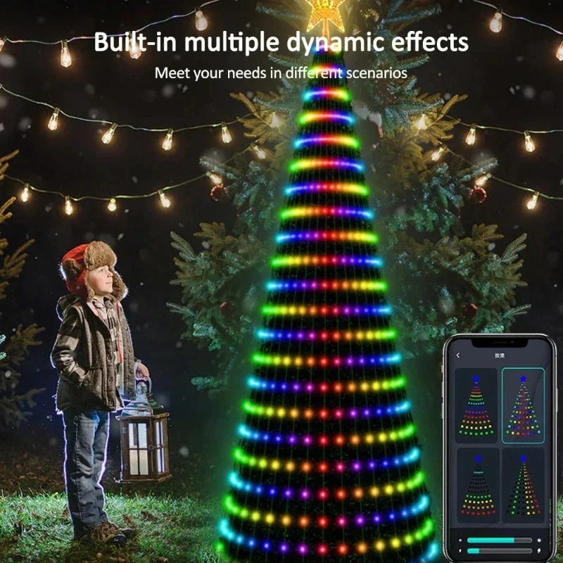 Christmas Star Tree Lights RGB - Home Decor Free App recension och pris