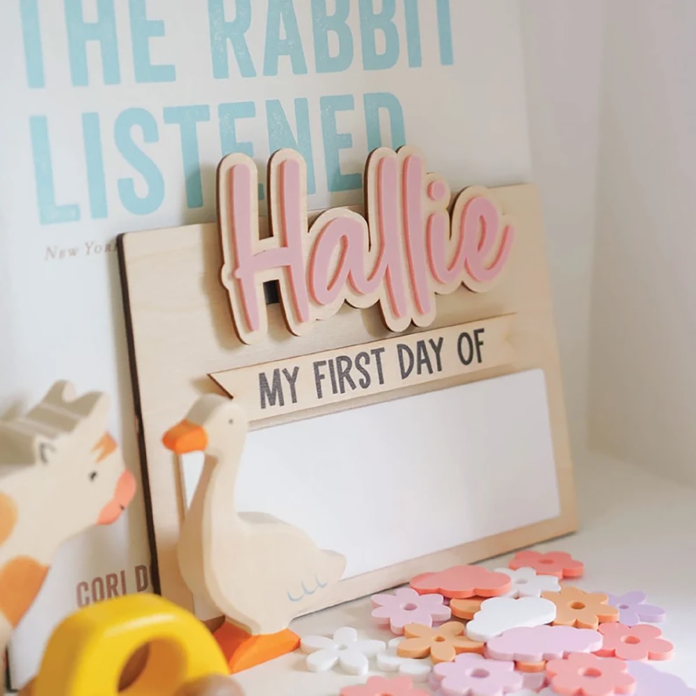 1Pc Custom First and Last Day  - Home Decor Ideas recension och pris