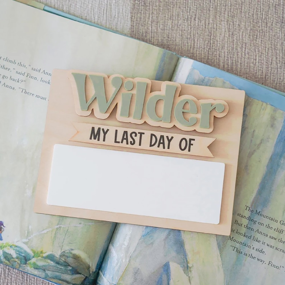 1Pc Custom First and Last Day  - Home Decor Ideas recension och pris