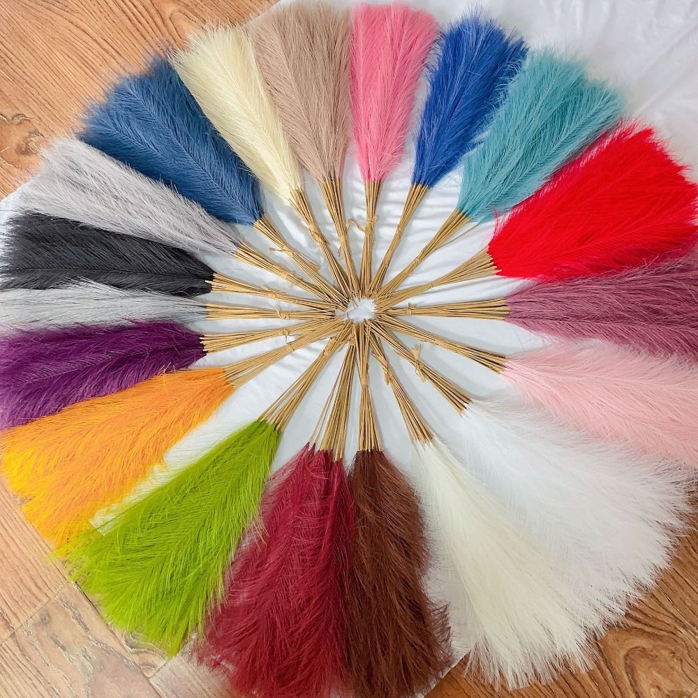 10PCS/Set Home Decor Fluffy Pa - Pampas Grass Decor recension och pris