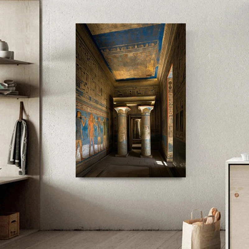 Ancient Egypt Landscape Great  - Home Decor Egypt recension och pris