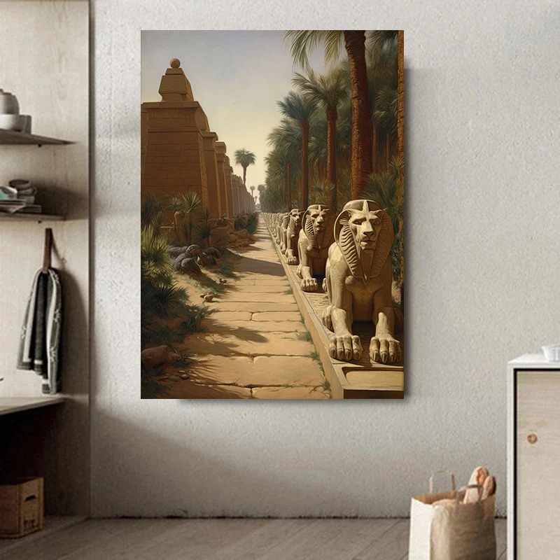 Ancient Egypt Landscape Great  - Home Decor Egypt recension och pris