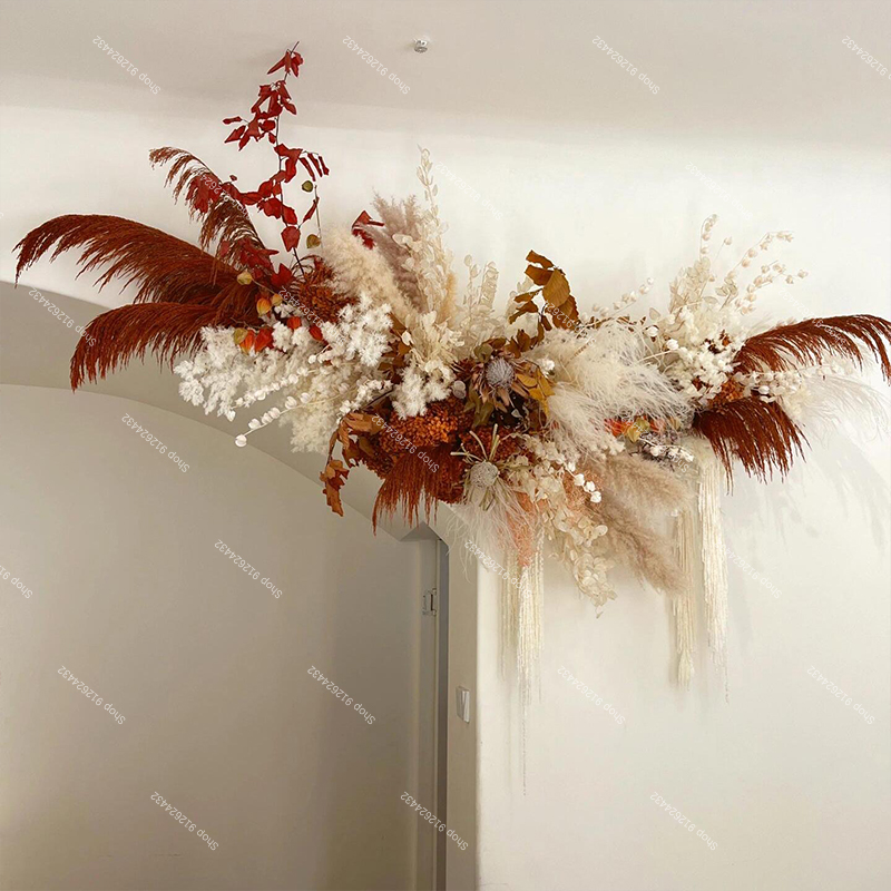 Pampas Grass Artificial Rose F - Pampas Grass Decor recension och pris