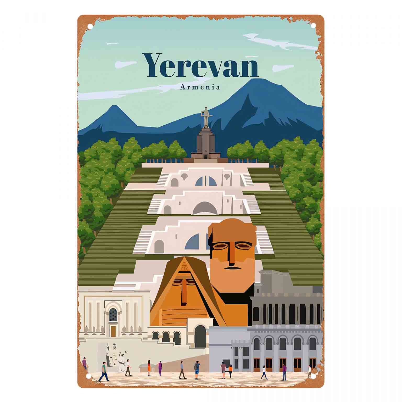 2D FLAT 1pc Yerevan Armenia Ci - Home Decor Yerevan recension och pris