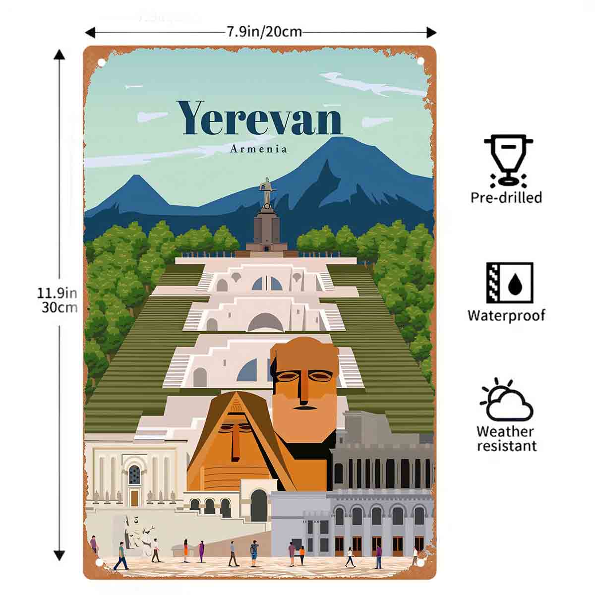 2D FLAT 1pc Yerevan Armenia Ci - Home Decor Yerevan recension och pris