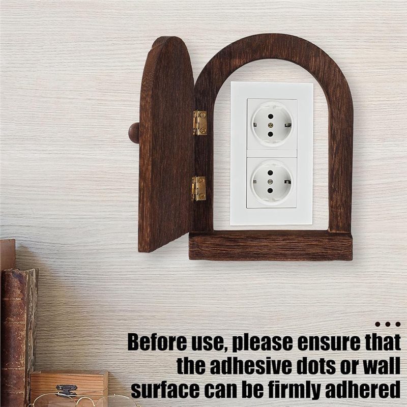 EYFL-Wooden Door Outlet Cover, - Fairy Lights Bedroom recension och pris