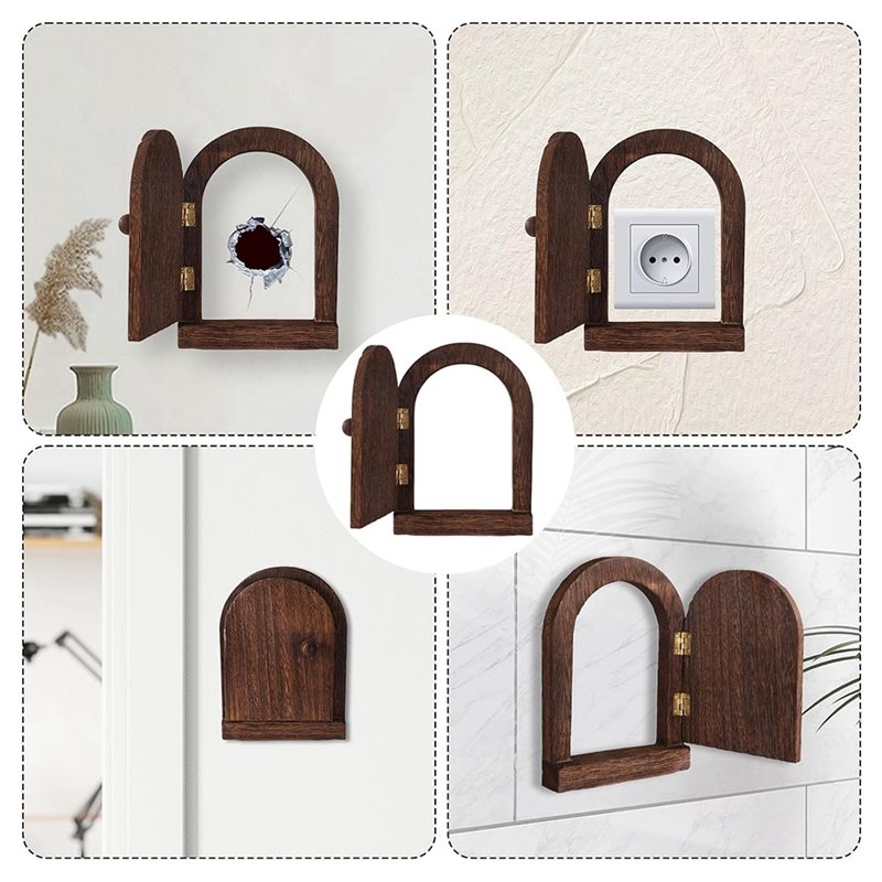 EYFL-Wooden Door Outlet Cover, - Fairy Lights Bedroom recension och pris